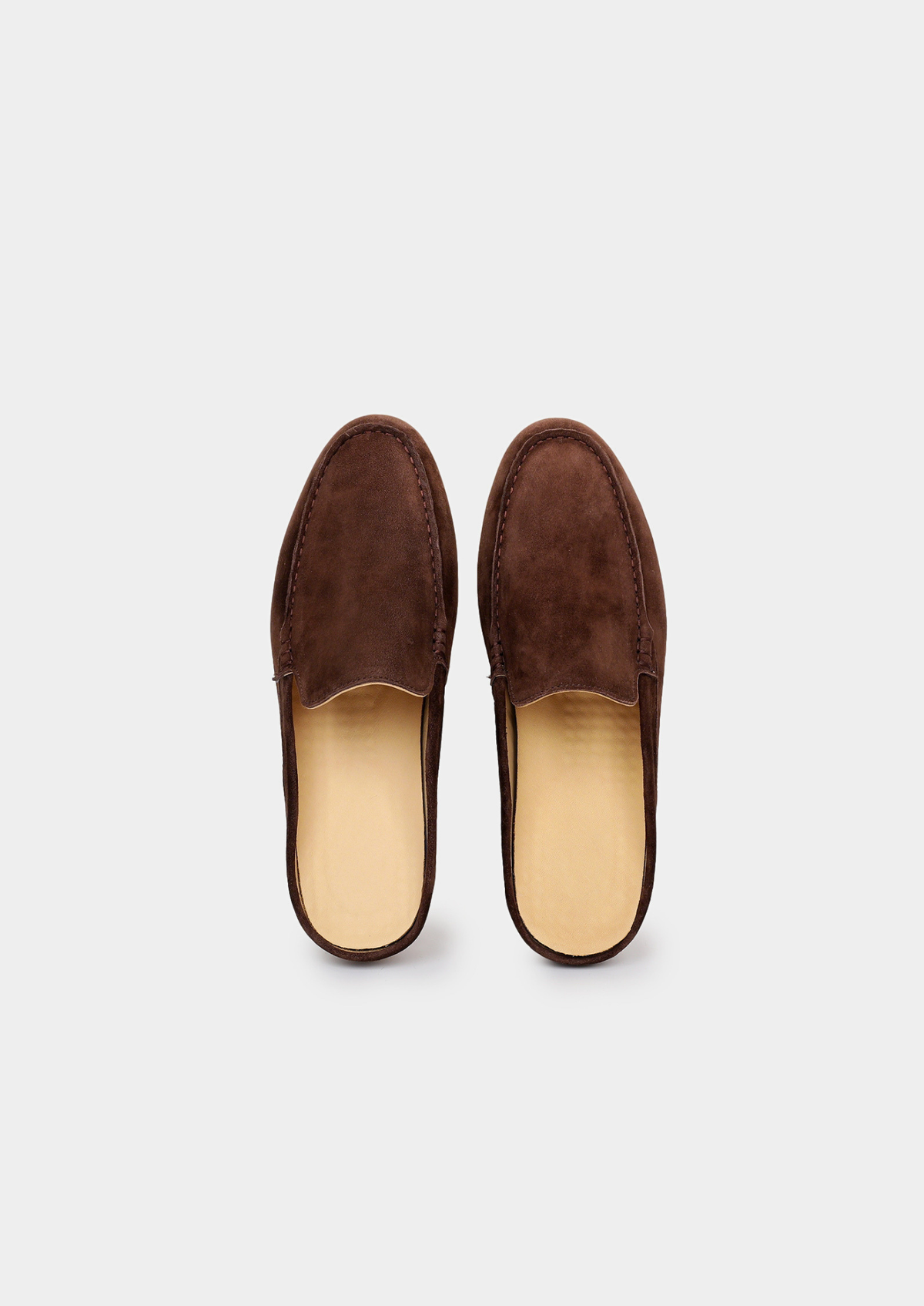 Coffee Marina Suede Slipper | Auremmont