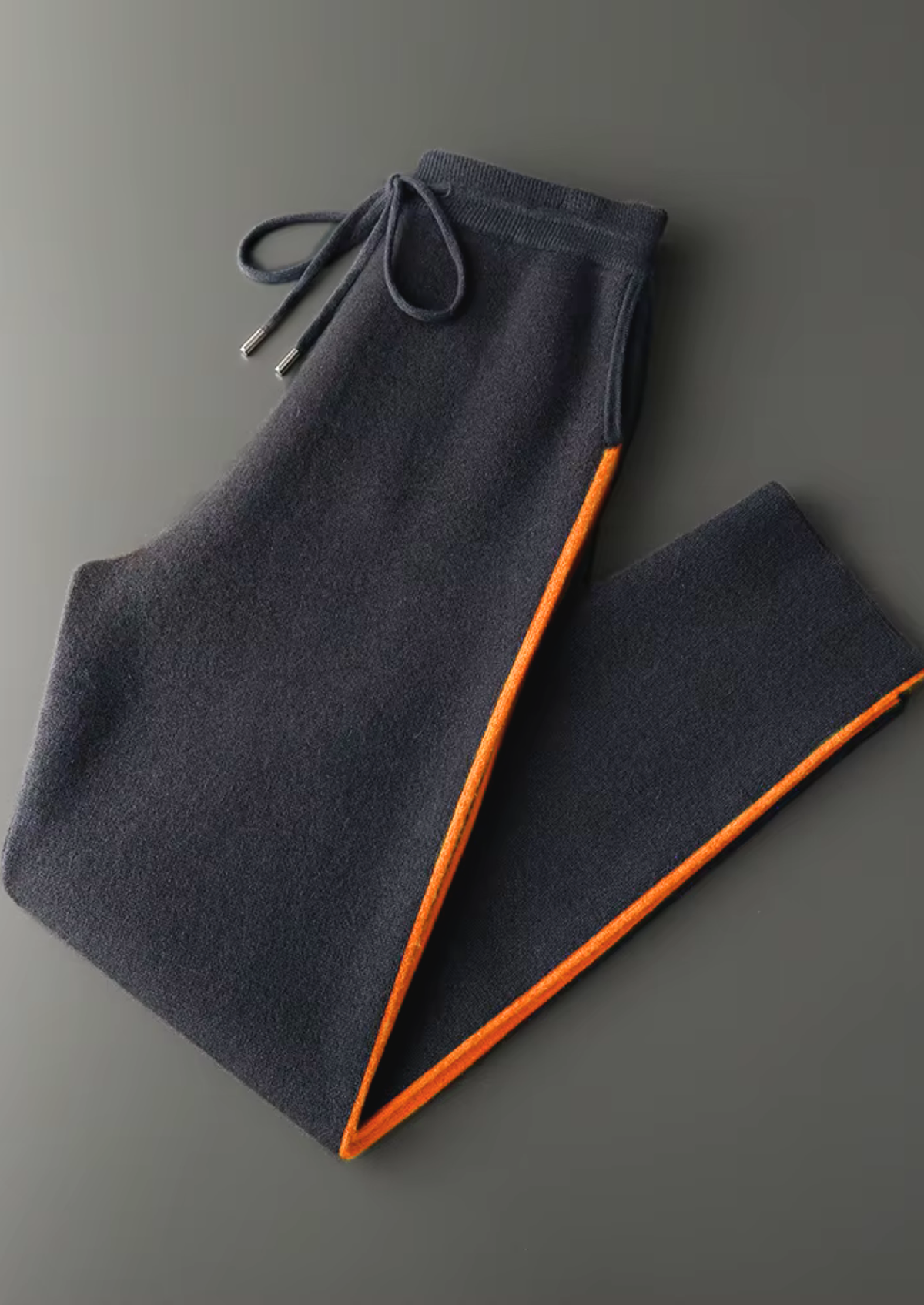 Premium Cashmere Deep Gray Milano Leisure Set | Auremmont