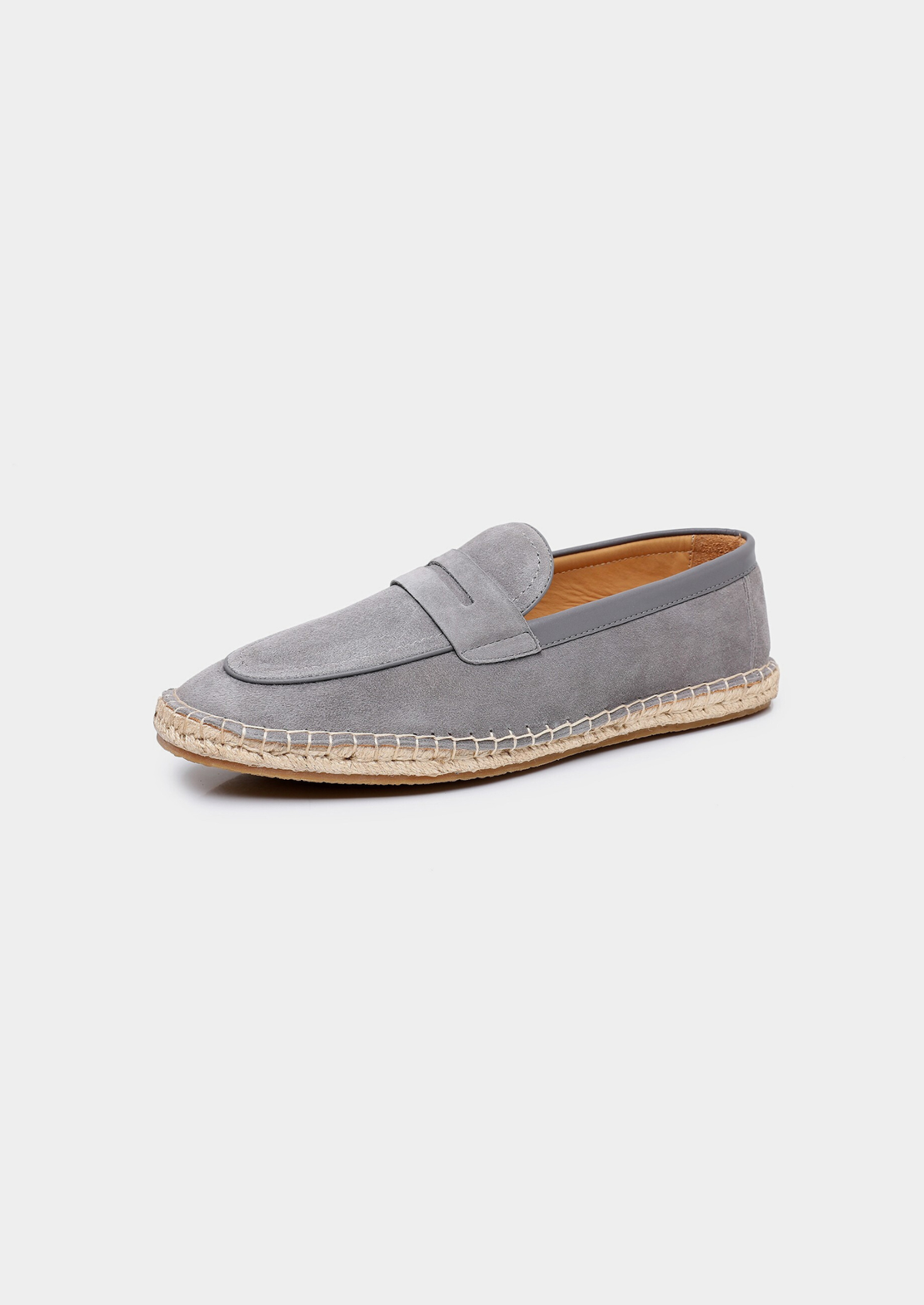 Penny Seaside Espadrilles - Light Gray | Auremmont