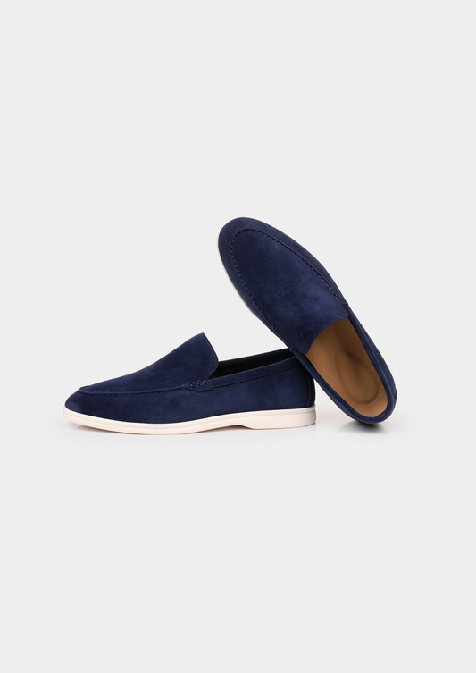 Marina Loafers - Navy Blue | Auremmont