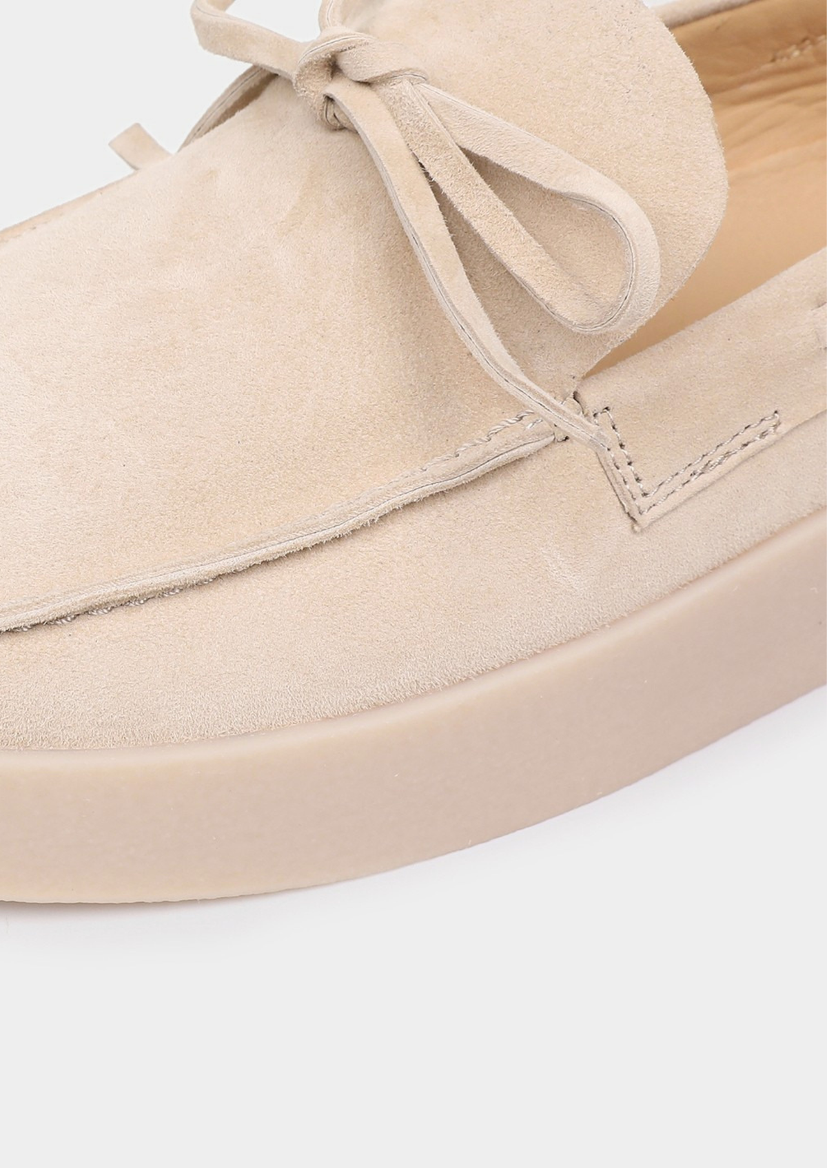 Ivory Boat Loafers | Auremmont