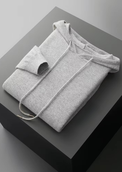 Pure Extra-Fine Merino Wool Leisure Hoodie | Auremmont