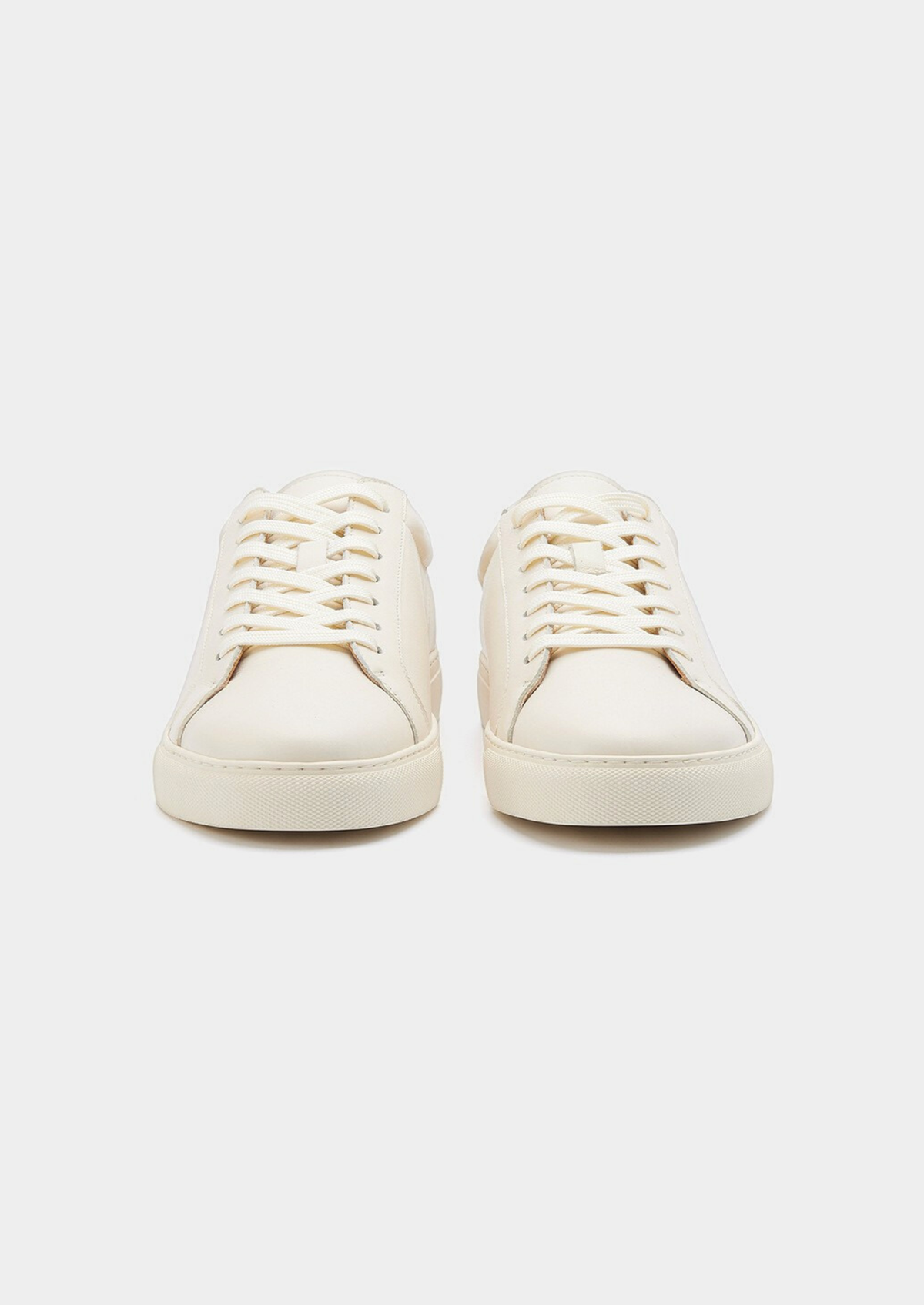 Ivory Essential Leather Sneaker | Auremmont