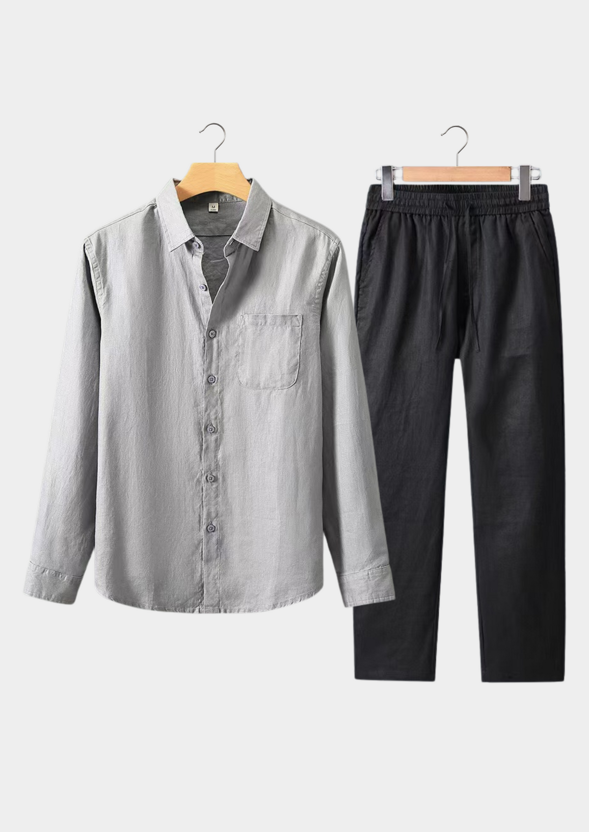 Dolcevita Longsleeve Summer Set - Gray/black | Auremmont