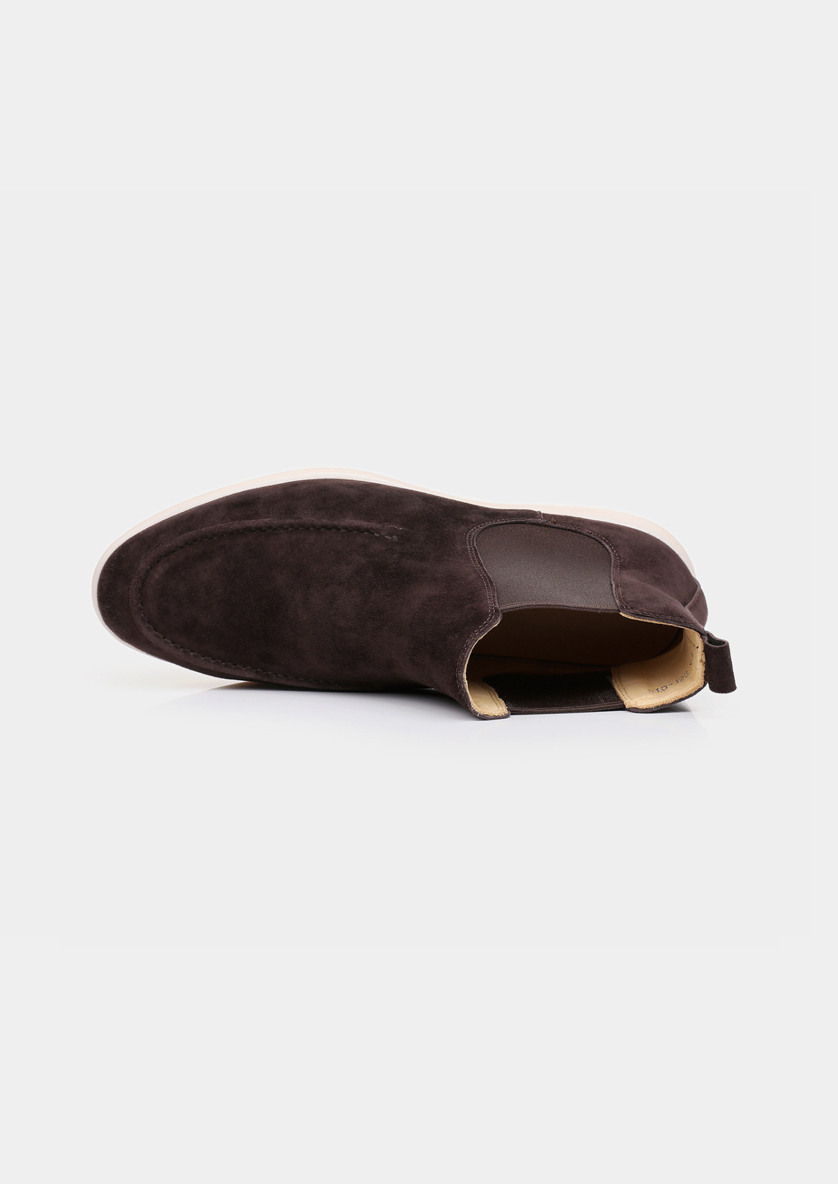 Coffee Suede Chelsea Boot | Auremmont