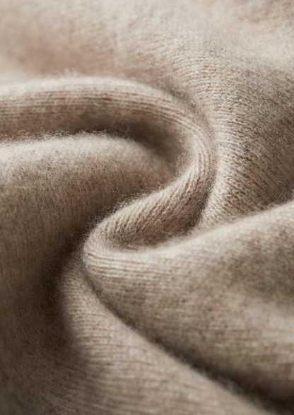 Pure Extra-Fine Merino Wool Sand Luzzo Set | Auremmont