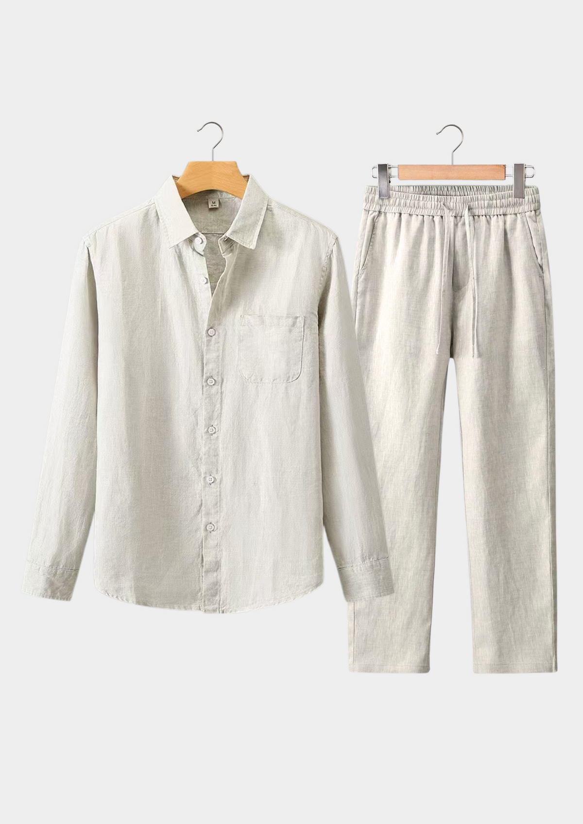 Dolcevita Longsleeve Summer Set - Beige | Auremmont