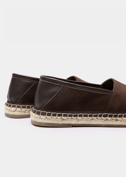 Seaside Espadrilles - Dark Brown | Auremmont