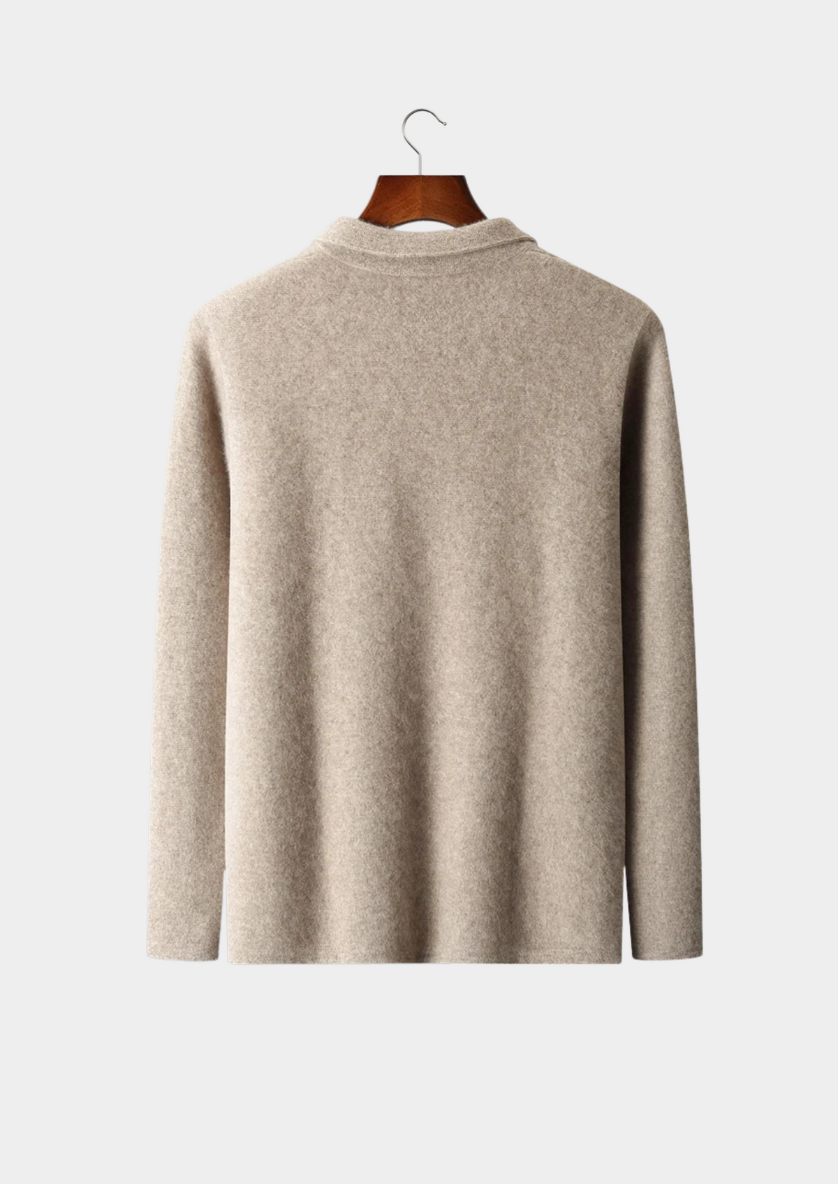 Premium Cashmere Zipper Cardigan | Auremmont