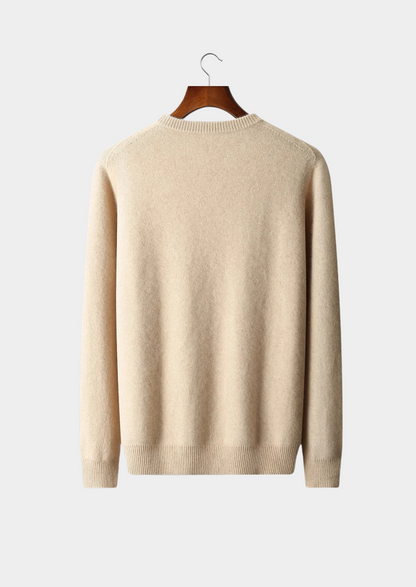 Pure Extra-Fine Merino Wool Classic Crewneck | Auremmont