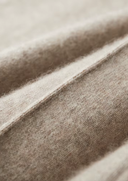 Pure Extra-Fine Merino Wool Sand Luzzo Set | Auremmont