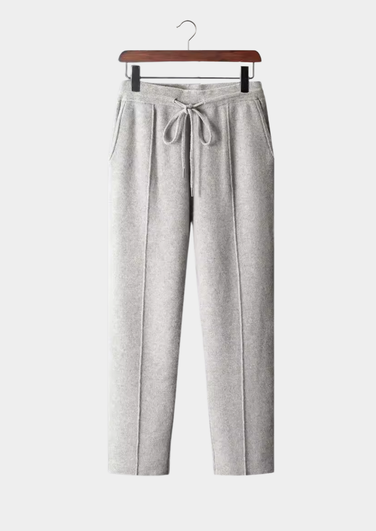 Pure Extra-Fine Merino Wool Leisure Trousers | Auremmont