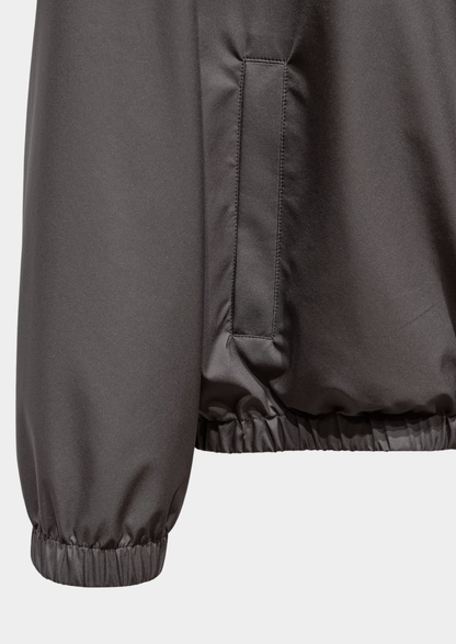 Fog Gray Technical Windbreaker Jacket | Auremmont