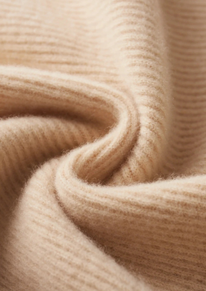 Pure Extra-Fine Merino Wool Ribbed Zip Cardigan | Auremmont