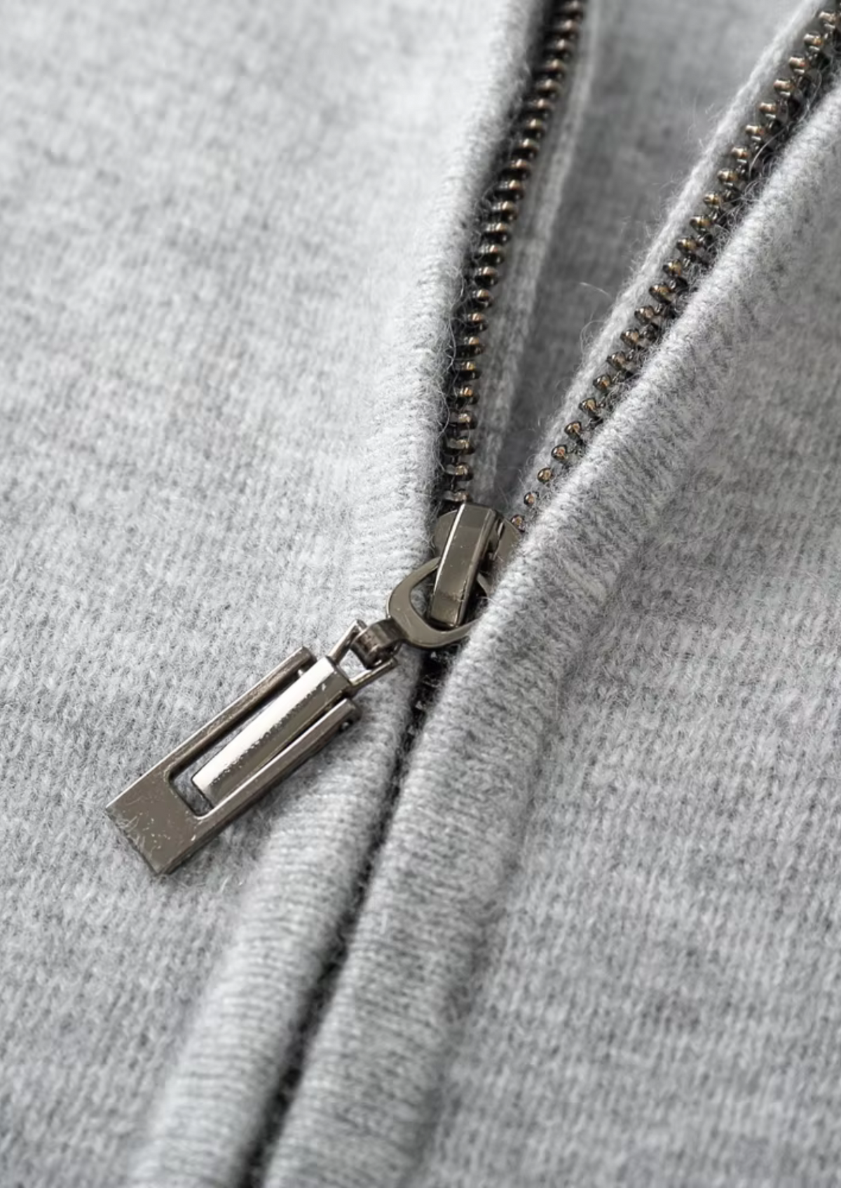 Pure Extra-Fine Merino Wool Zipper Hoodie | Auremmont