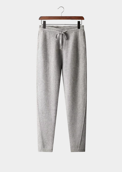 Premium Cashmere Slim Trousers | Auremmont