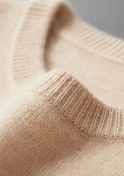 Pure Extra-Fine Merino Wool Classic Crewneck | Auremmont