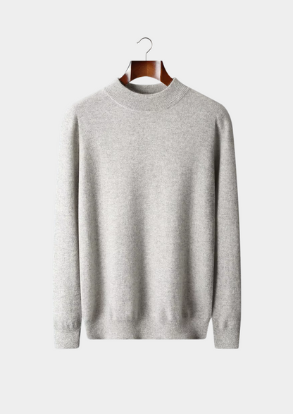 Pure Extra-Fine Merino Wool Classic Mockneck | Auremmont