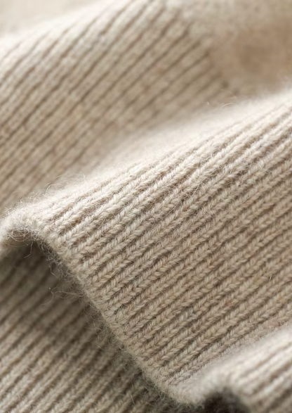Pure Extra-Fine Merino Wool V-Neck Cardigan | Auremmont