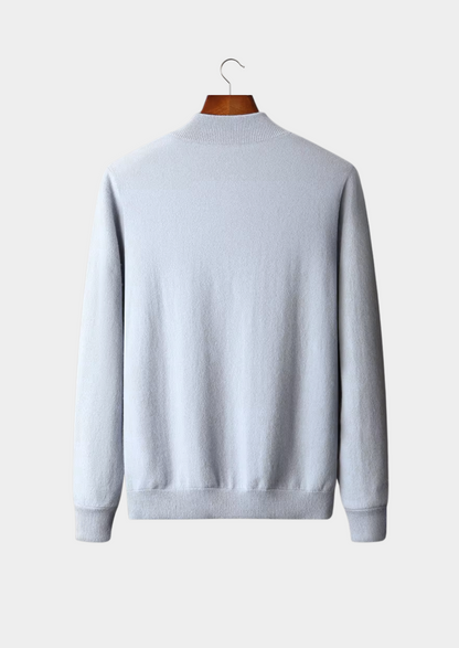 Pure Extra-Fine Merino Wool Zip Cardigan | Auremmont