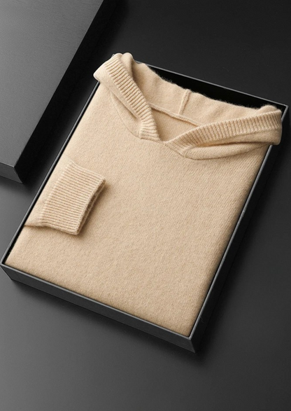 Premium Cashmere Leisure Hoodie | Auremmont