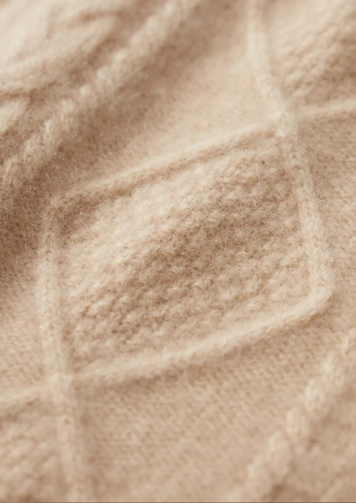 Pure Extra-Fine Merino Wool Jacquard Mockneck | Auremmont