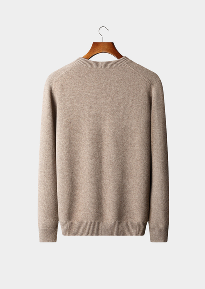 Pure Cashmere Essential V-Neck Sweater | Auremmont