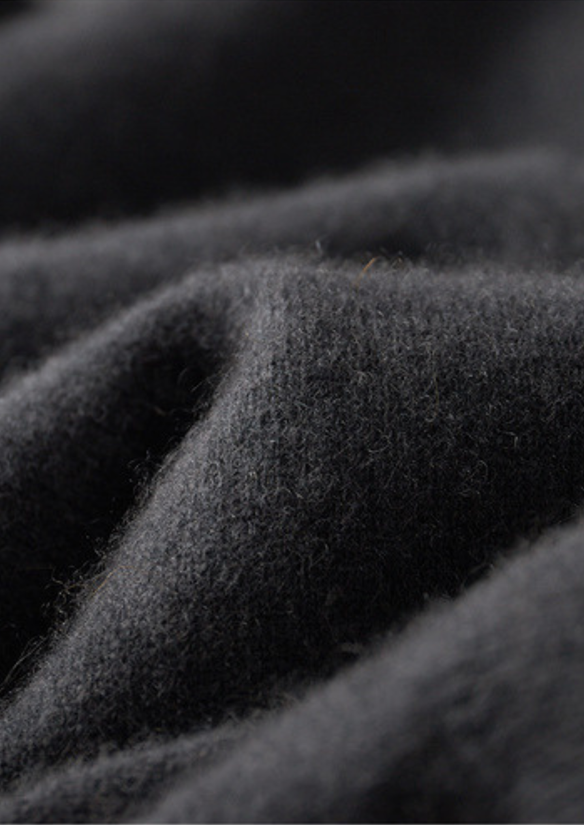 Pure Cashmere Dark Gray Dual Zip Cardigan | Auremmont