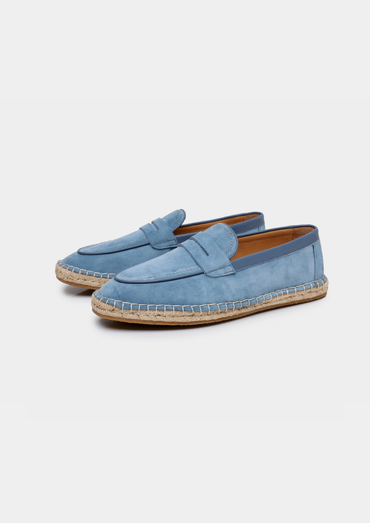 Penny Seaside Espadrilles - Light Blue | Auremmont