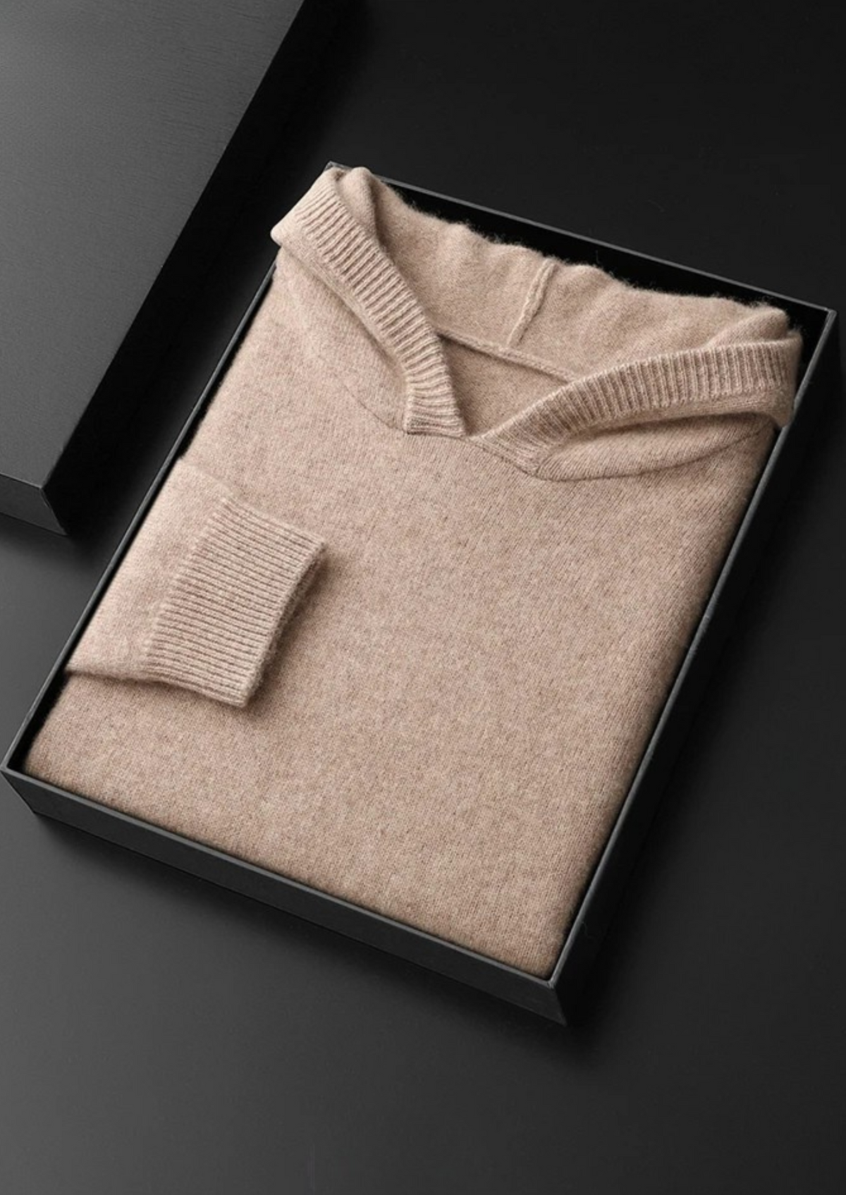 Premium Cashmere Leisure Hoodie | Auremmont