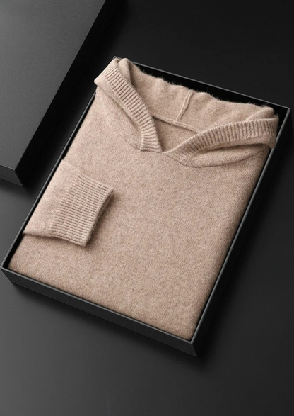 Premium Cashmere Leisure Hoodie | Auremmont