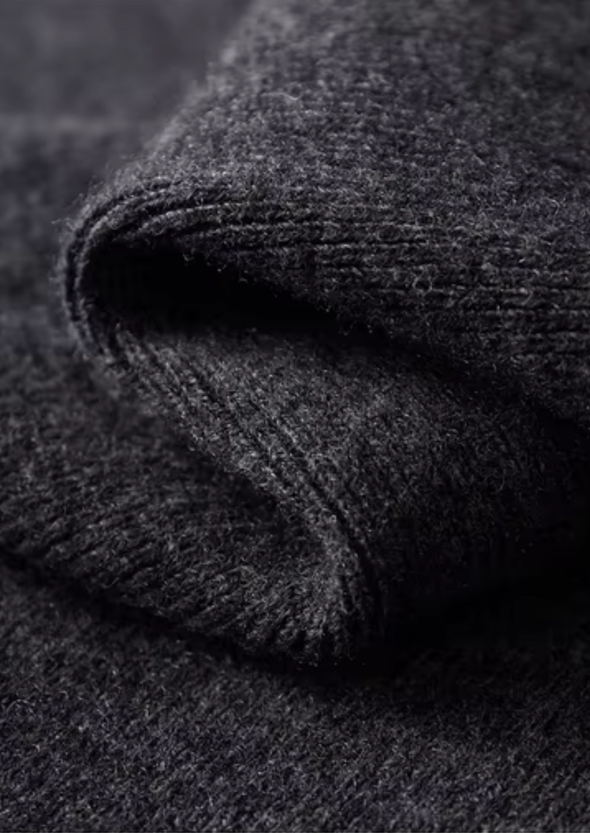 Pure Extra-Fine Merino Wool Ribbed Polo Cardigan | Auremmont