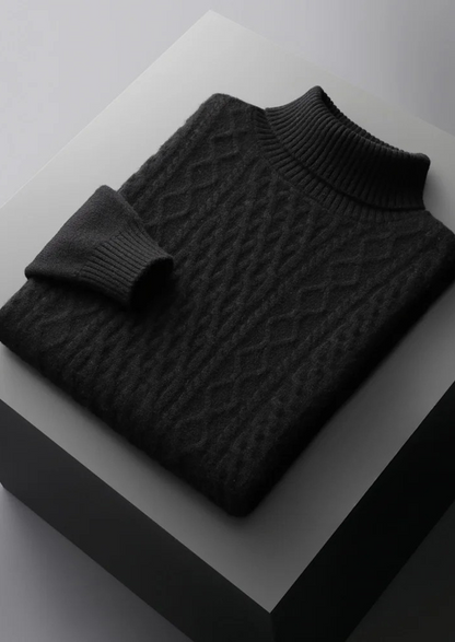 Pure Extra-Fine Merino Wool Wintertime Rollneck | Auremmont