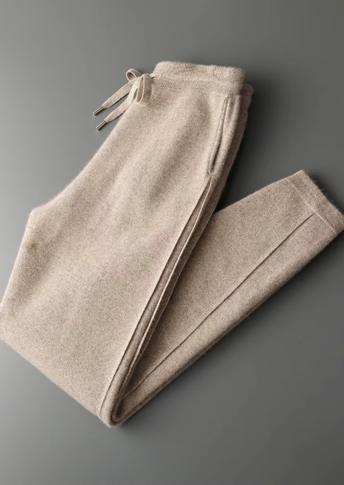 Premium Cashmere Slim Trousers | Auremmont