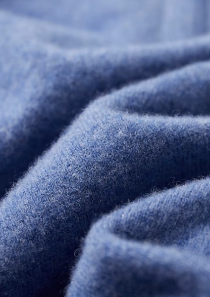 Pure Extra-Fine Merino Wool Half Zip Polo | Auremmont