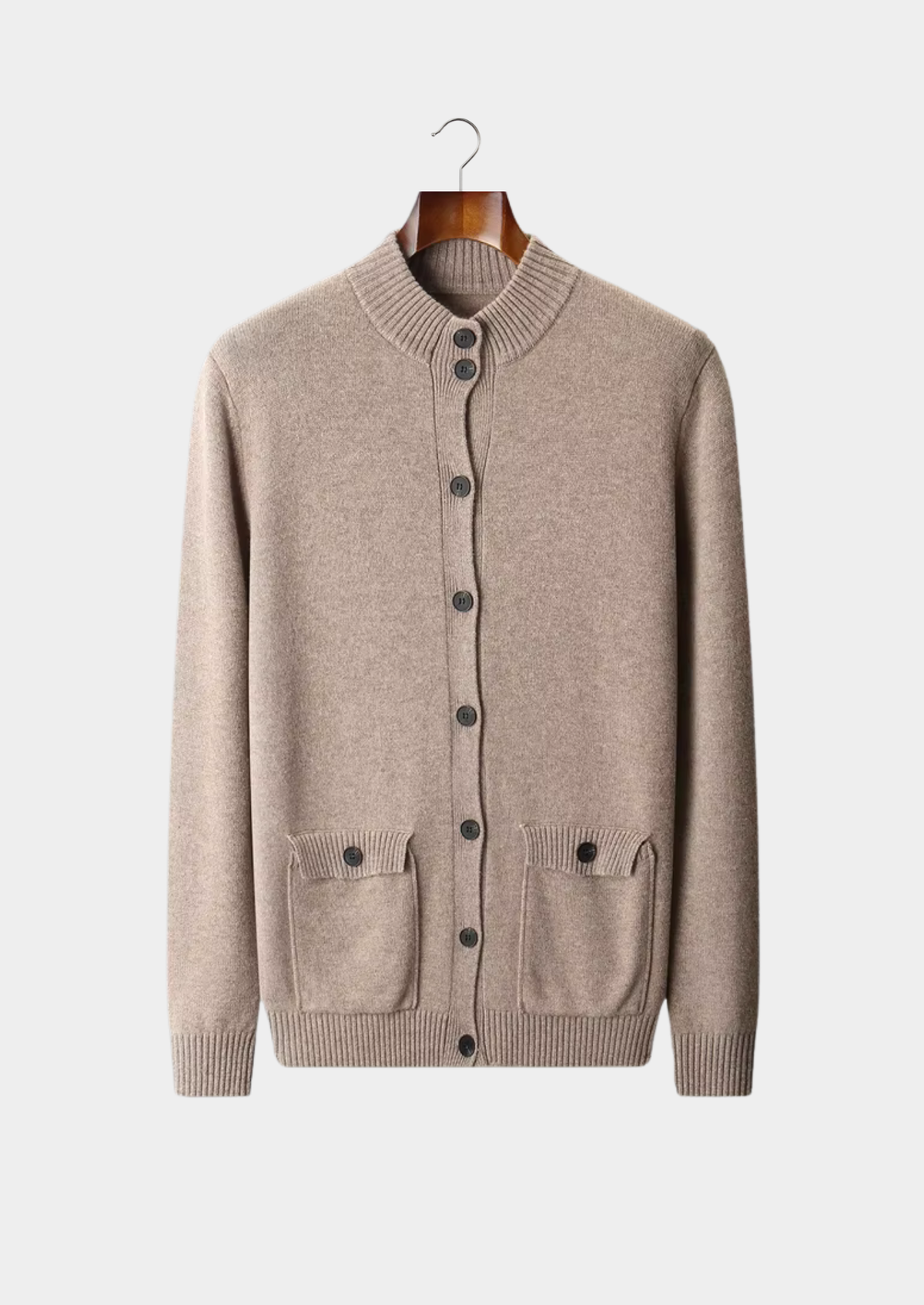 Pure Extra-Fine Merino Wool Button Cardigan | Auremmont