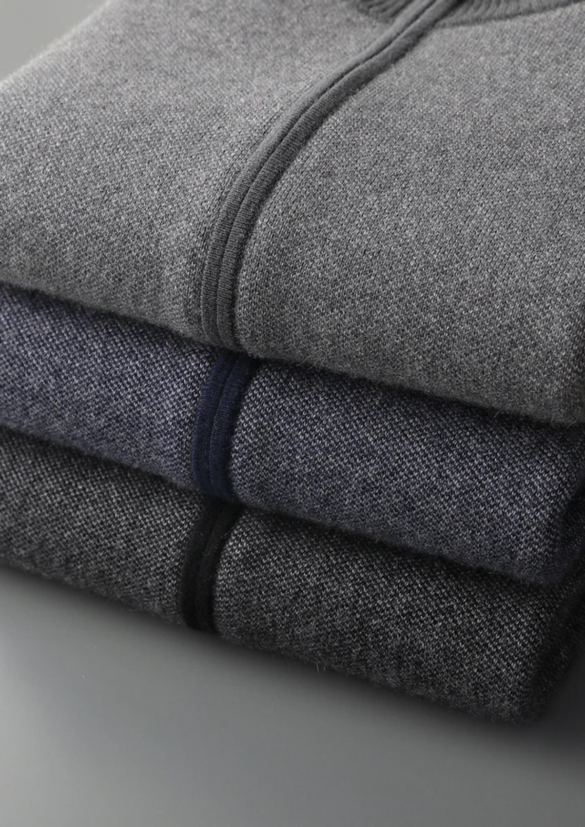 Premium Cashmere Jacquard Zip Cardigan | Auremmont