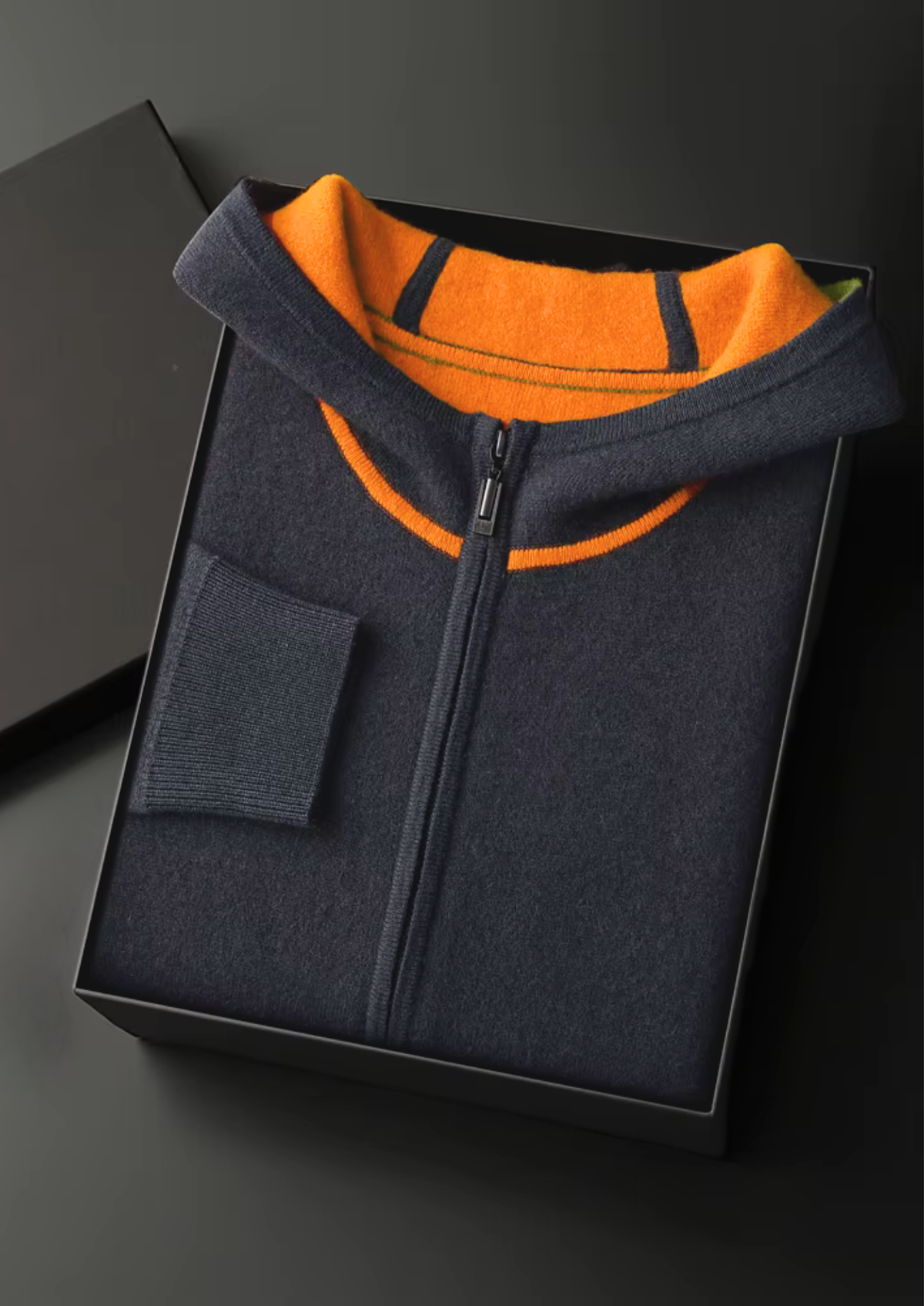 Premium Cashmere Deep Gray Milano Leisure Set | Auremmont