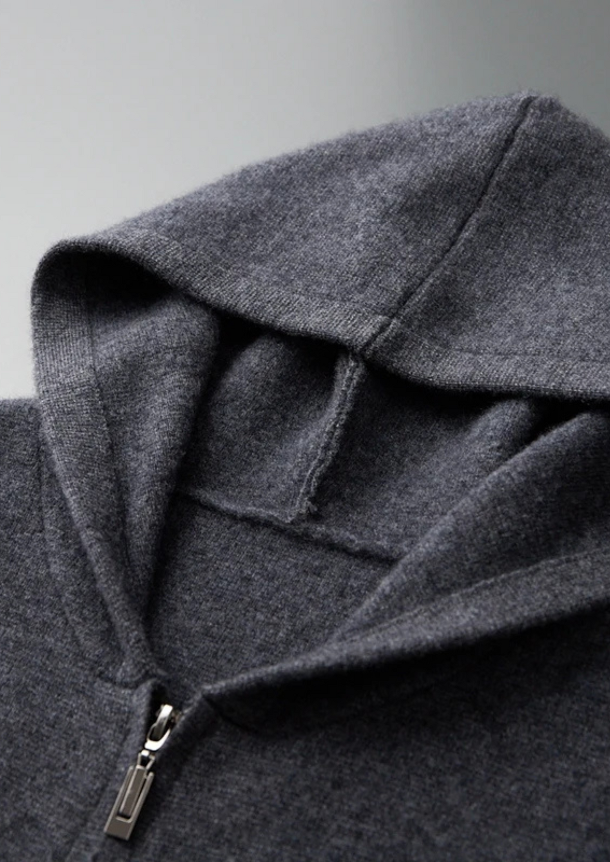 Premium Cashmere Zipper Hoodie | Auremmont