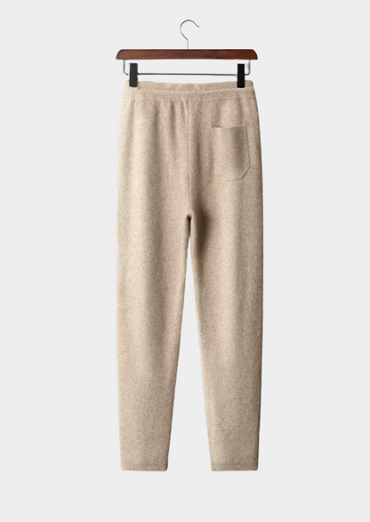 Premium Cashmere Pleated Trousers | Auremmont