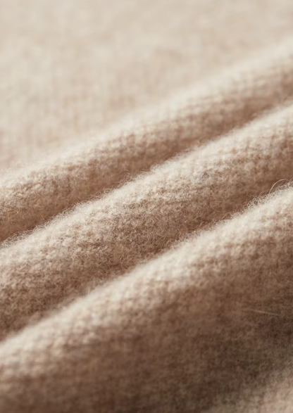 Premium Cashmere Classic Henley Sweater | Auremmont