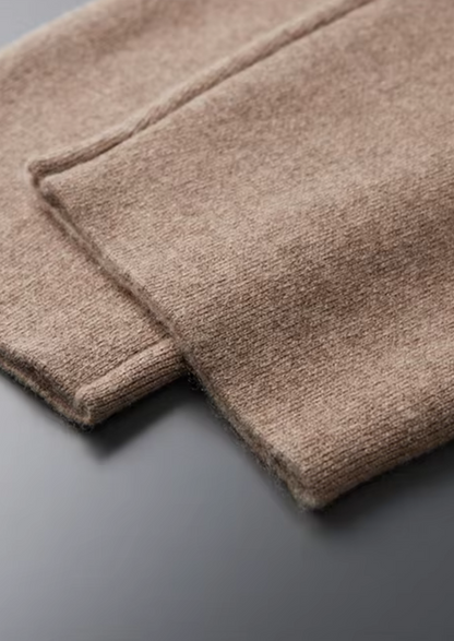 Premium Cashmere Straight Trousers | Auremmont