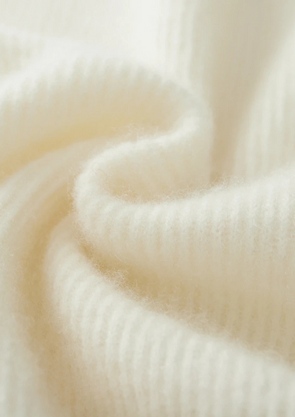 Pure Extra-Fine Merino Wool Ribbed Zipper Cardigan | Auremmont
