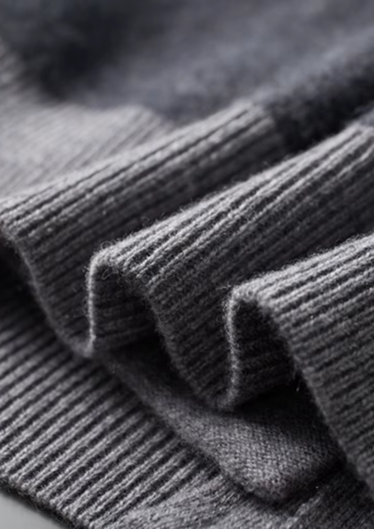 Premium Cashmere Dark Gray Torino Leisure Set | Auremmont