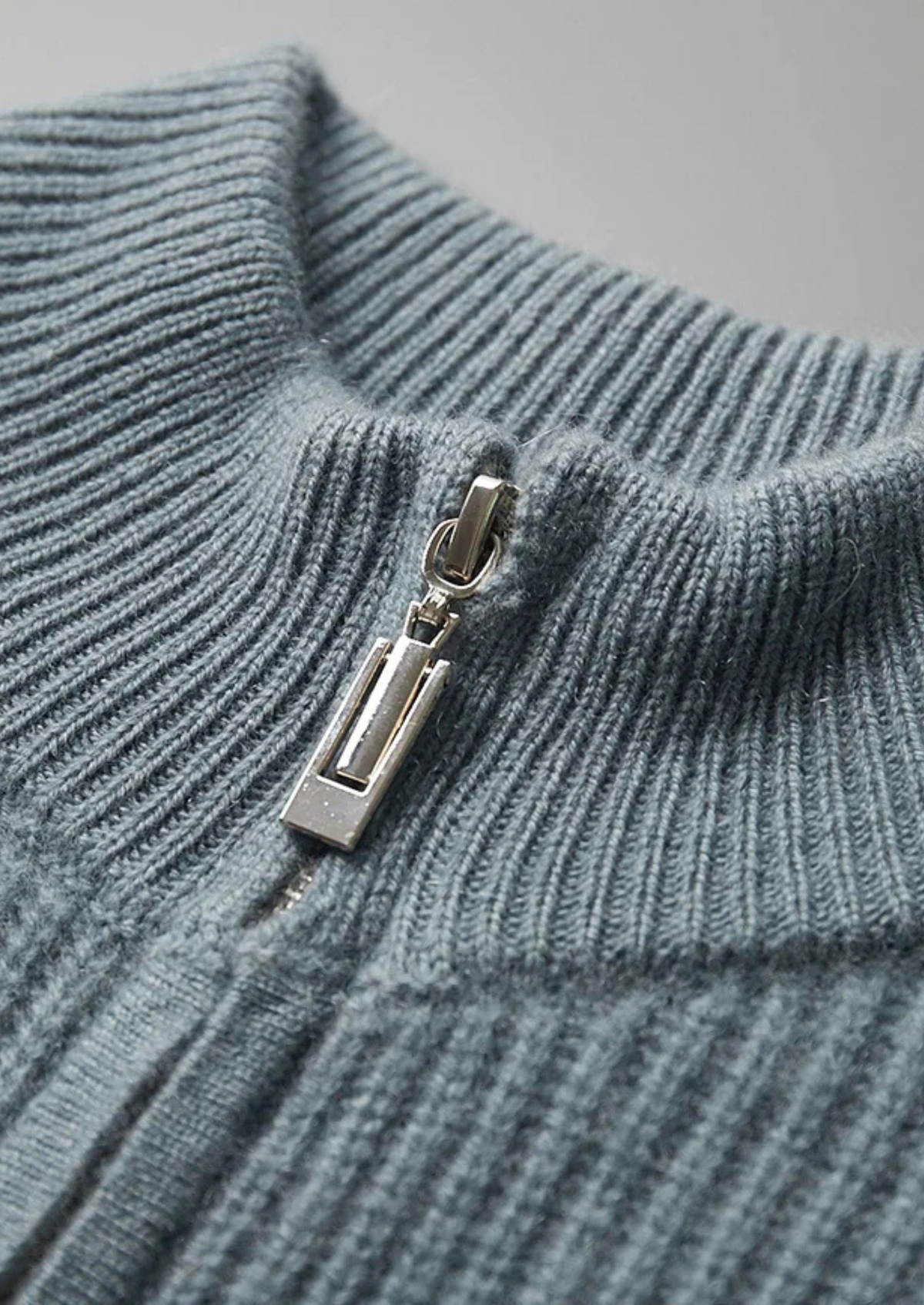 Premium Cashmere Ribbed Cardigan | Auremmont