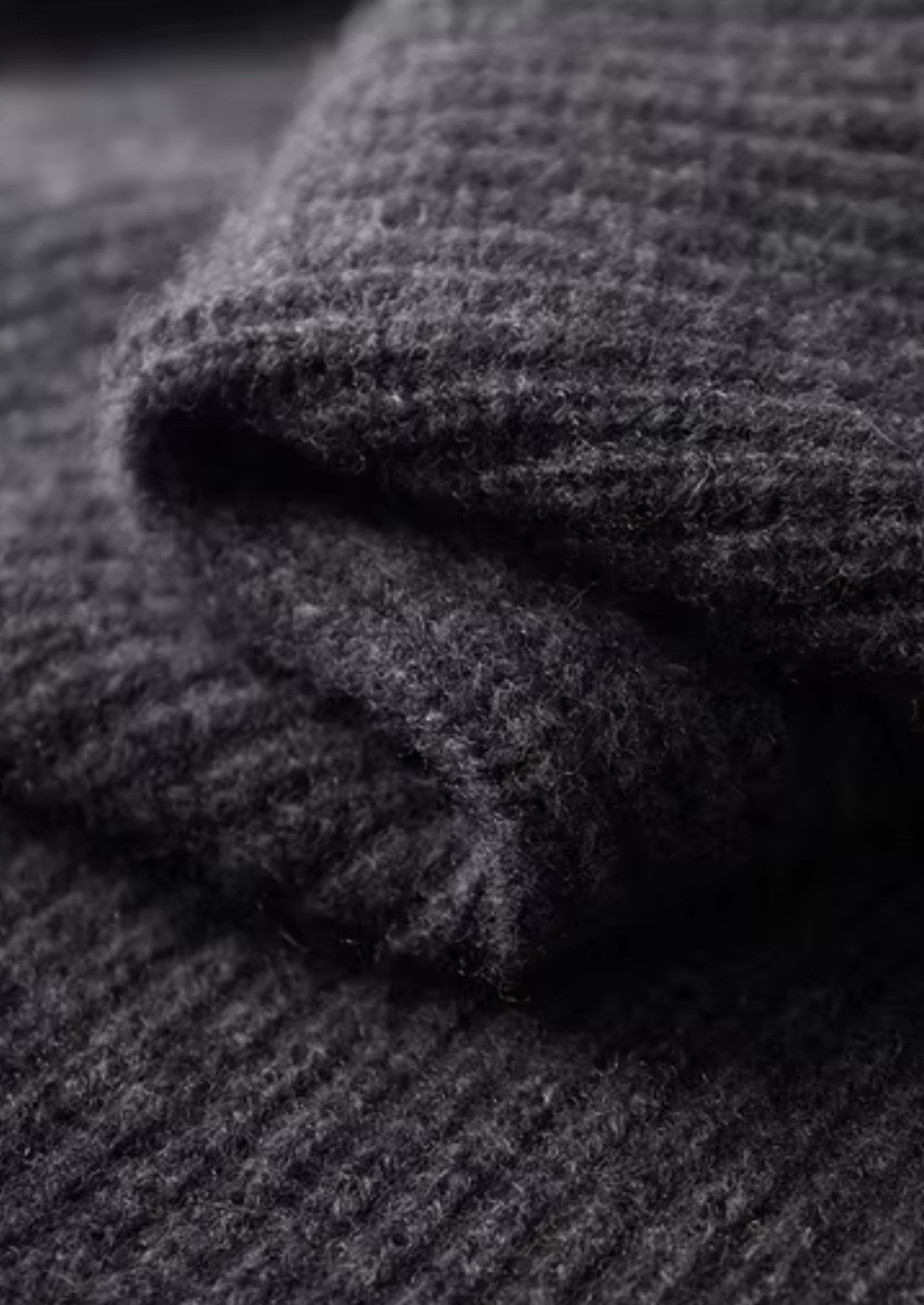 Pure Extra-Fine Merino Wool Funnel Neck Dual Zip Cardigan | Auremmont