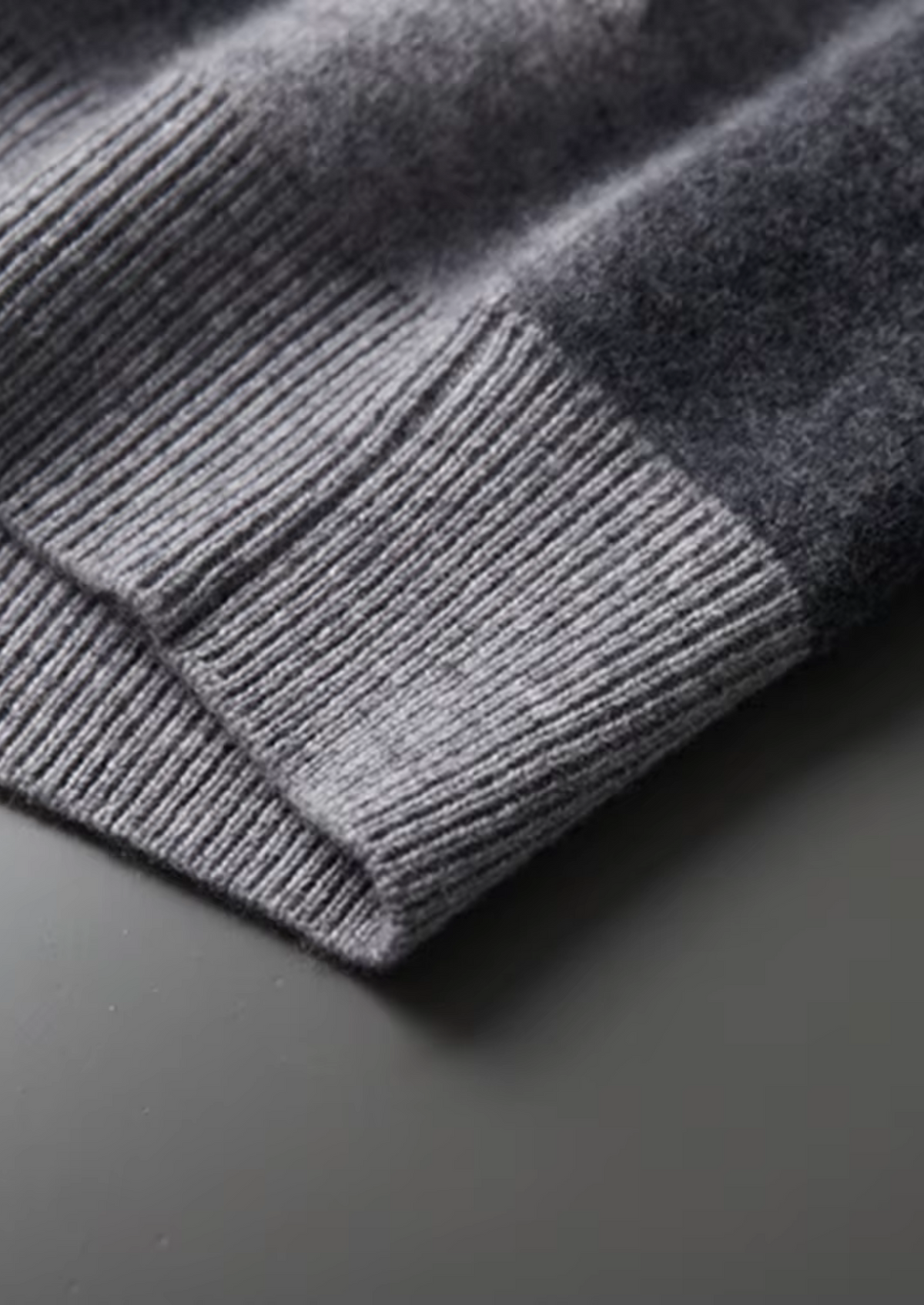 Premium Cashmere Dark Gray Torino Leisure Set | Auremmont