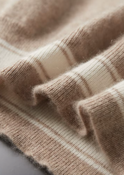 Premium Cashmere Sand Vienna Leisure Set | Auremmont