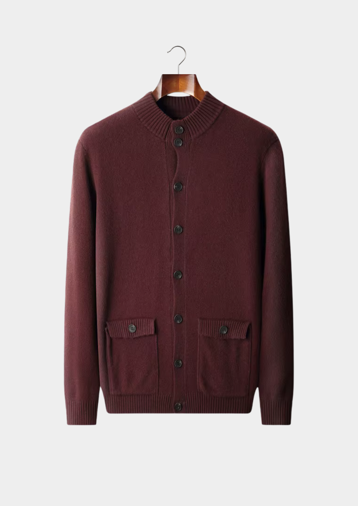 Pure Extra-Fine Merino Wool Button Cardigan | Auremmont