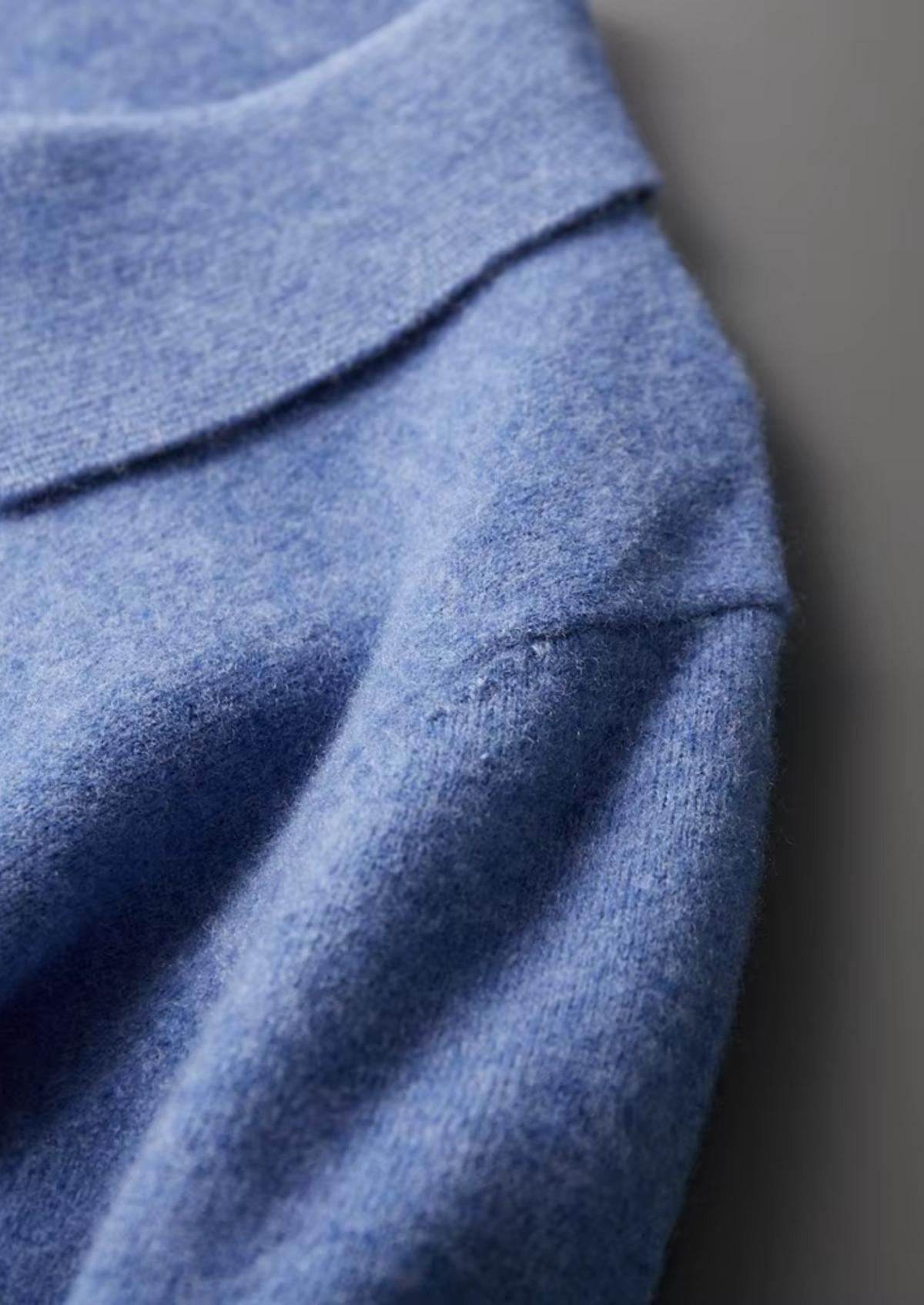 Pure Extra-Fine Merino Wool Half Zip Polo | Auremmont
